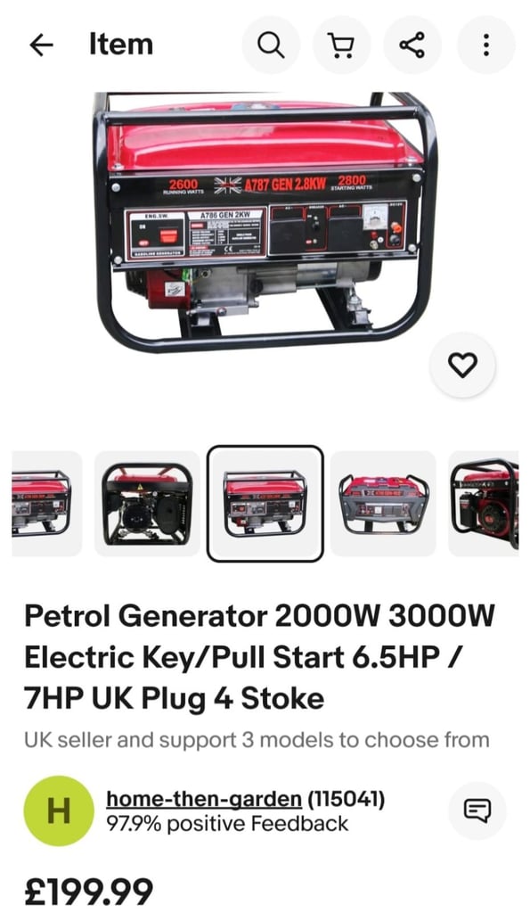 Petrol Generator