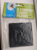 2 compost caddy filters