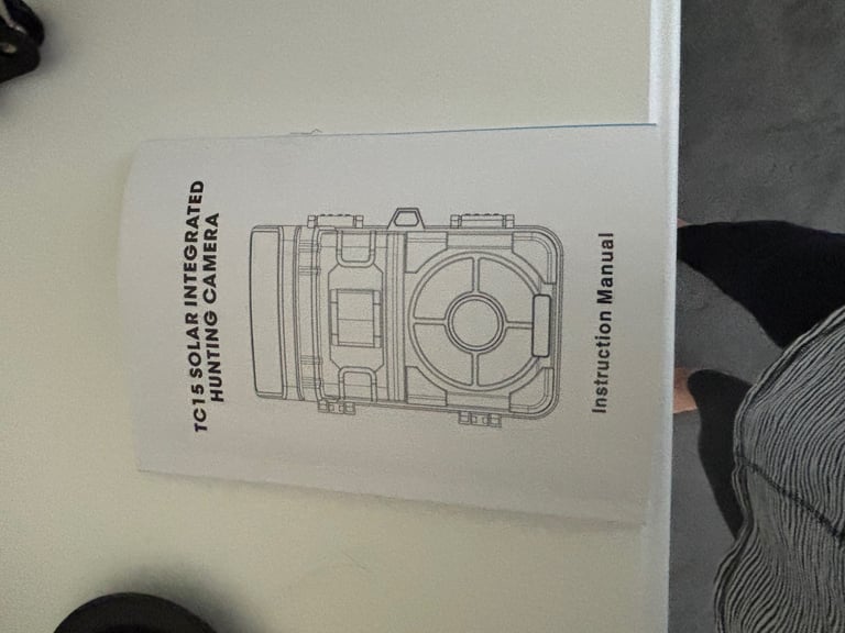 Solar Integrated Hunting Camera - motion activated. £45 ono