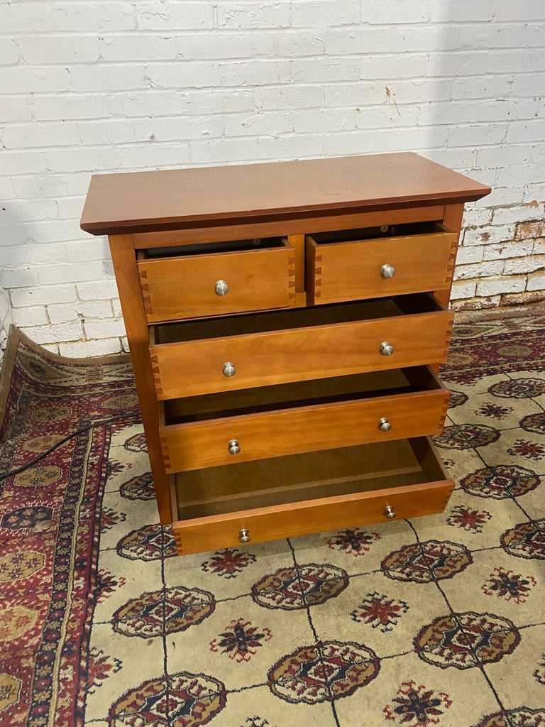 Beautiful Stylish 5Drawers Assemble Chest Dresser For 