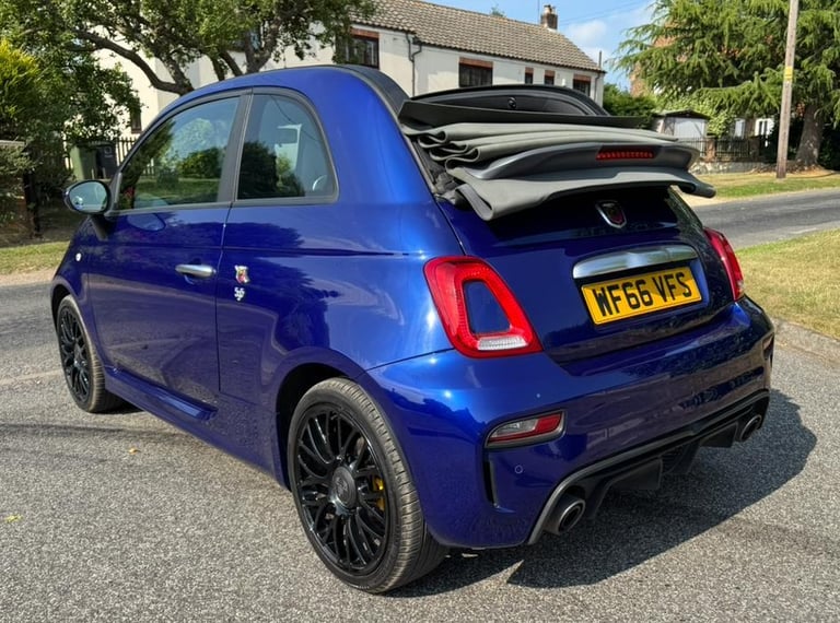 2016(66) FIAT ABARTH 595C AUTO CONVERTIBLE GENUINE 44,000 MILES FSH VERY RARE!