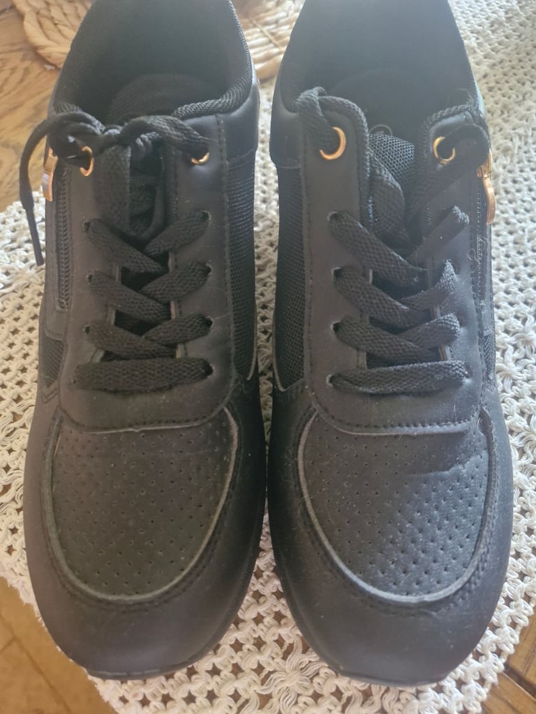 Ajvani Ladies wedge trainers