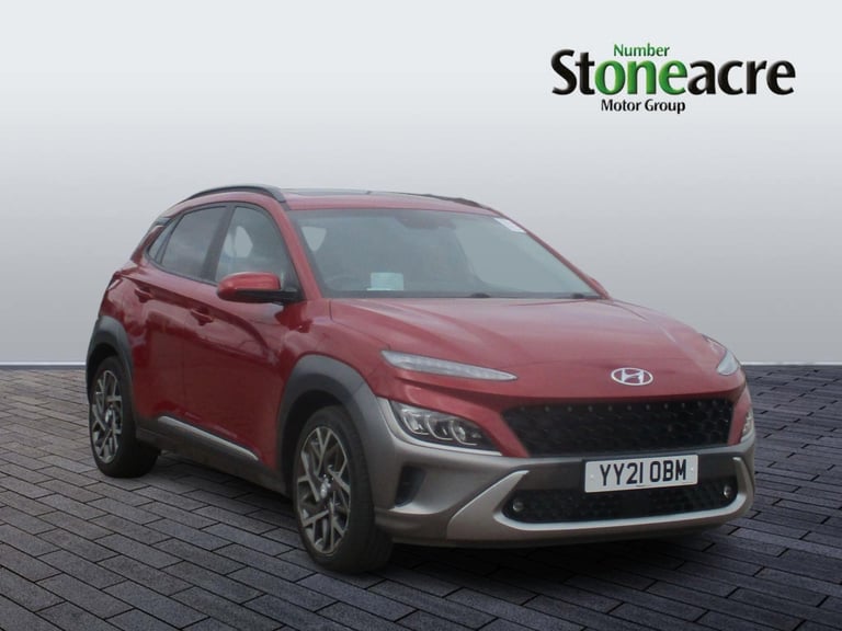 image for 2021 Hyundai KONA 1.6 h-GDi Ultimate SUV 5dr Petrol Hybrid DCT Euro 6 (s/s) (141 ps) HATCHBACK Pe...