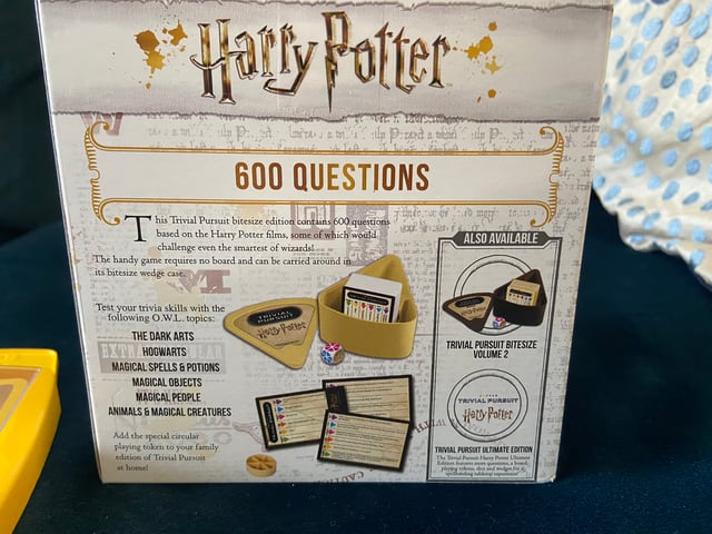 Harry Potter trivia game and Top trumps cards, in Caerleon, Newport