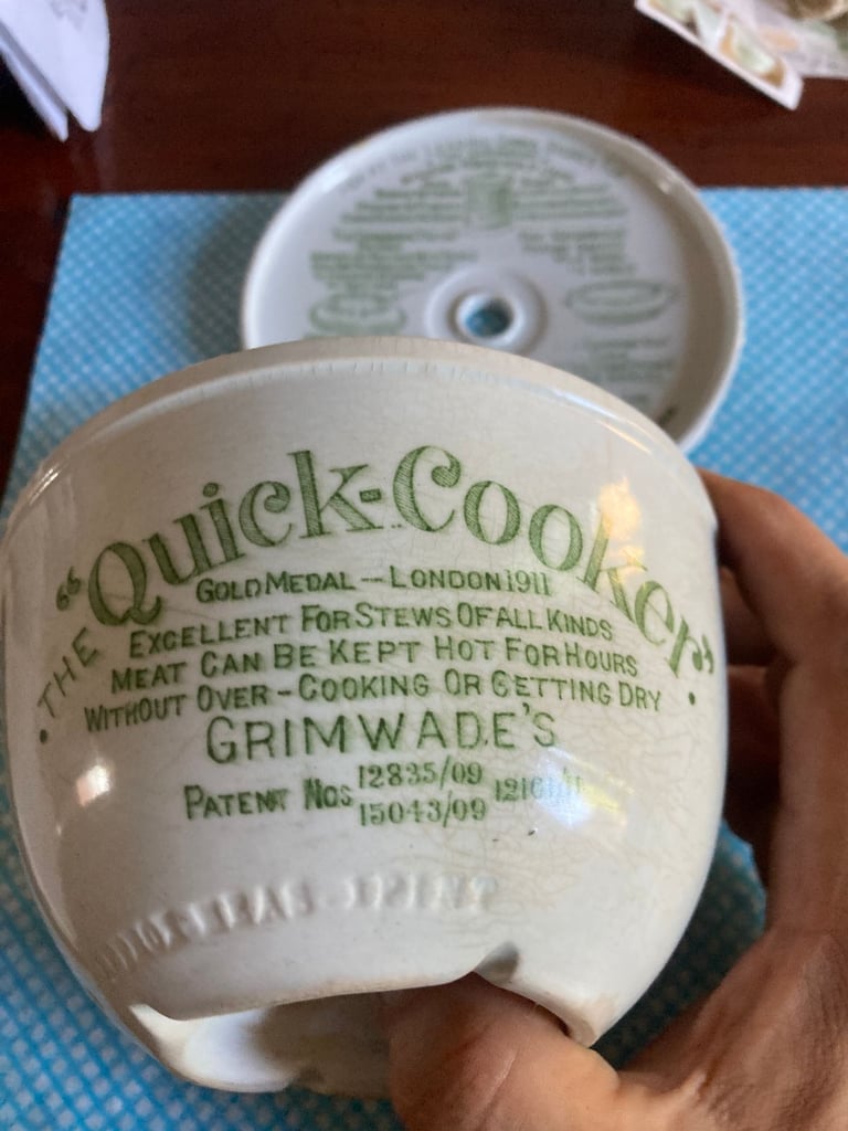 Antique Grimwade's Edwardian Quick Cooker bowl reasonable offers accepted