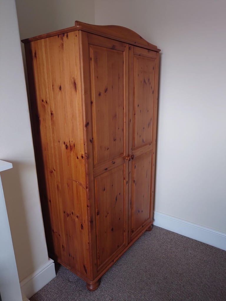 Pine wardrobe