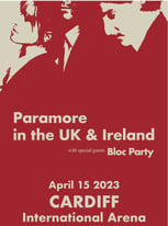 Paramore Cardiff Standing Tickets 
