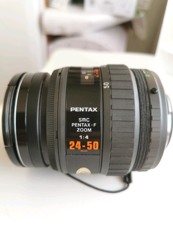 image for Pentax f SMC zoom 1:4 24-50mm lens