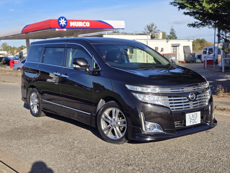 image for 2013 Nissan Elgrand URBAN CHROME 2013(13) 2.5 PETROL AUTO ULEZ FREE MPV Petrol Automatic