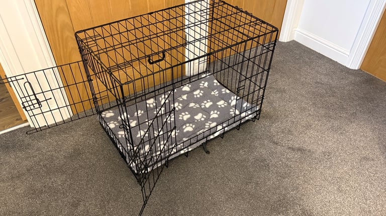 Dog crate as new
