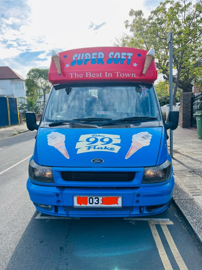 Ice cream van Whitby Morrison