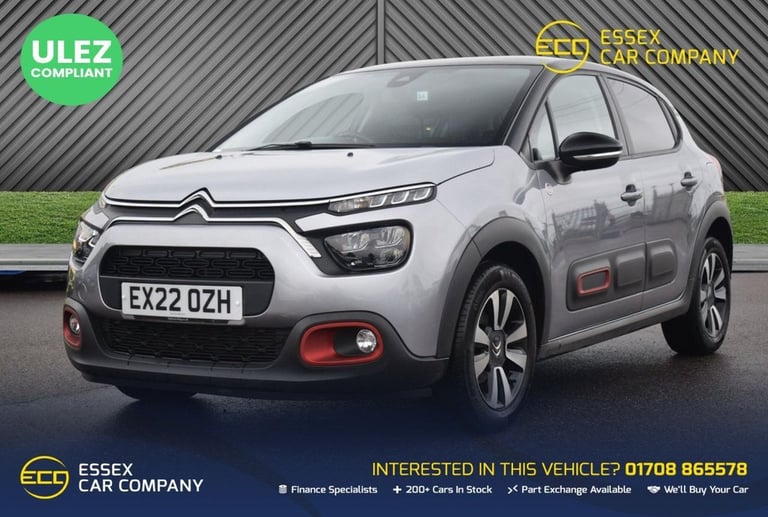 2022 Citroen C3 1.2 PureTech C-Series Hatchback 5dr Petrol Manual Euro 6 (s/s) (83 ps) Hatchback ...