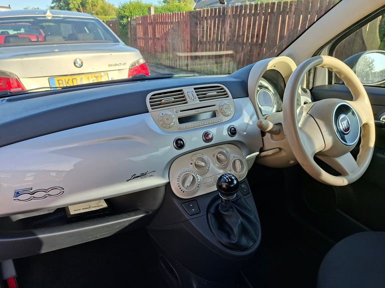 Fiat, 500, Hatchback, 2008, Manual, 1242 (cc), 3 doors