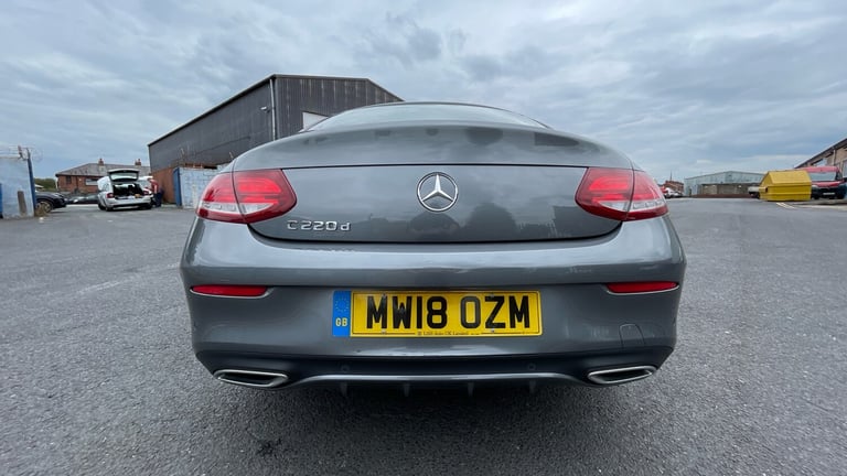 2018 Mercedes-Benz C-Class 2.1 C220d AMG Line (Premium Plus) Coupe 2dr Diesel G-Tronic+ Euro 6 (s...