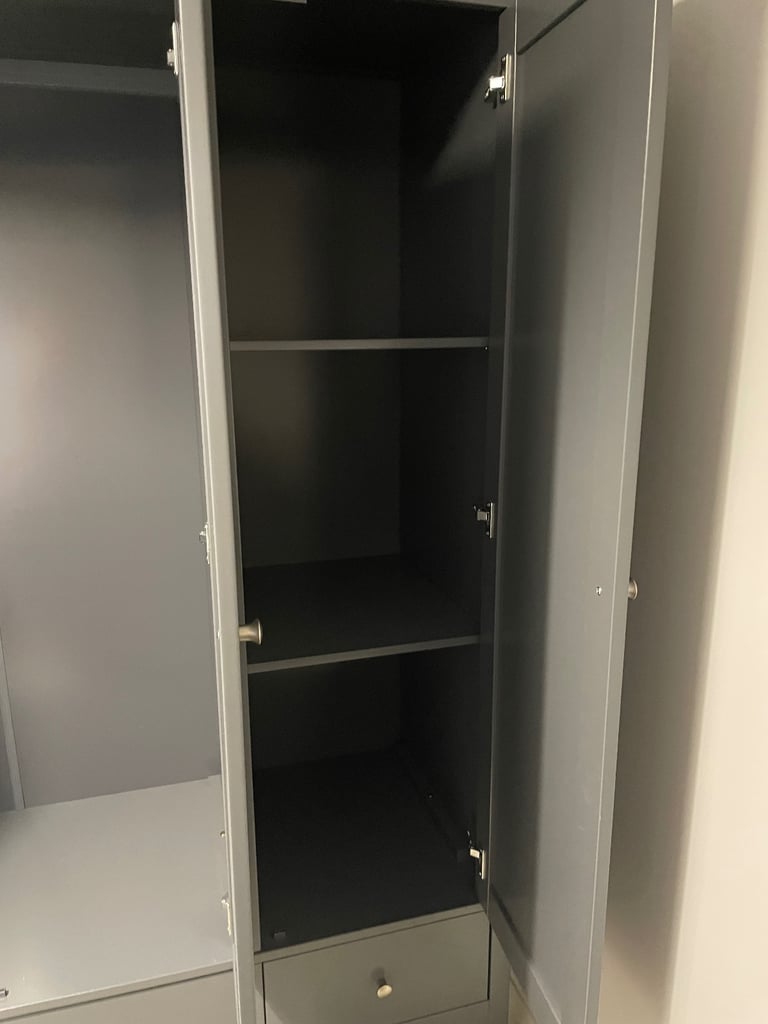 Grey M&S wardrobe