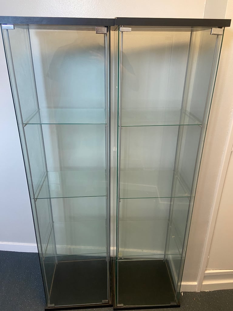 image for Two Glass Display units 