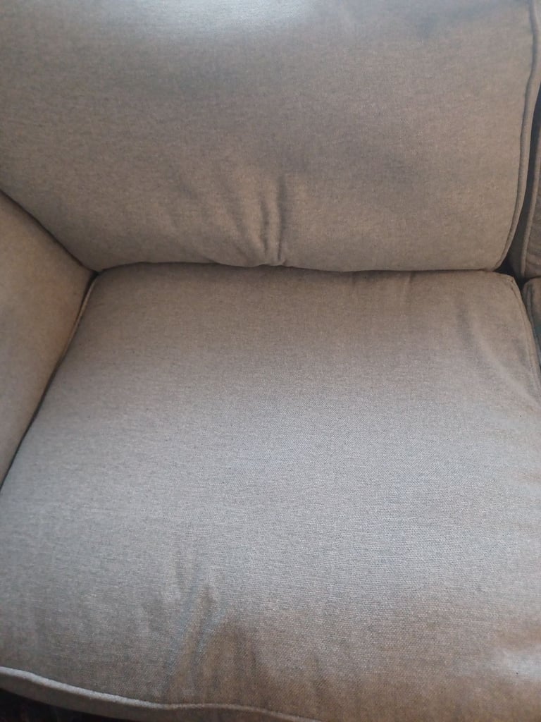 Pale blue 2 seater sofa