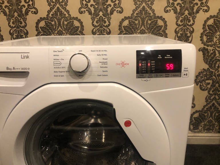 Hoover Link 8kg 1400 spin washing machine 