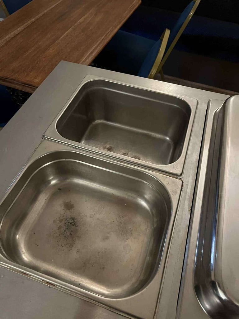 Victor 3 tray bain marie and hot cupboard