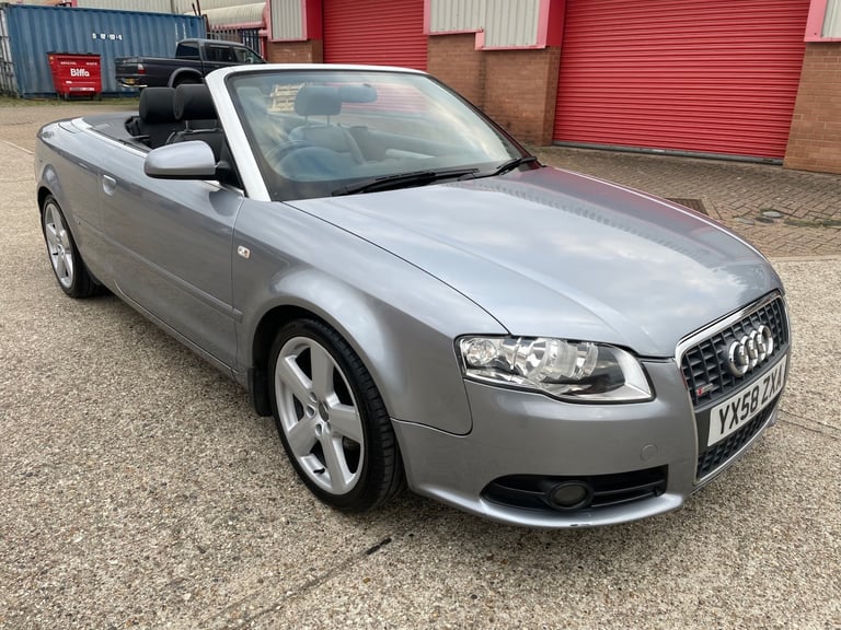 2008 Audi A4 2.0 TDi S Line 2dr CONVERTIBLE Diesel Manual