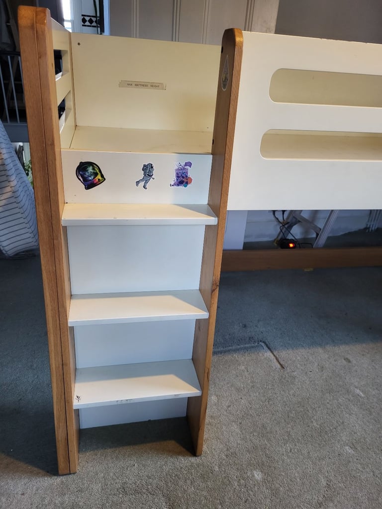 Feather and Black mid sleeper cabin bed- FREE