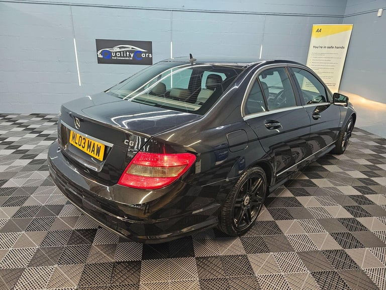 2010 Mercedes-Benz C-Class 1.8 C180 BlueEfficiency Sport Auto Euro 5 4dr SALOON Petrol Automatic