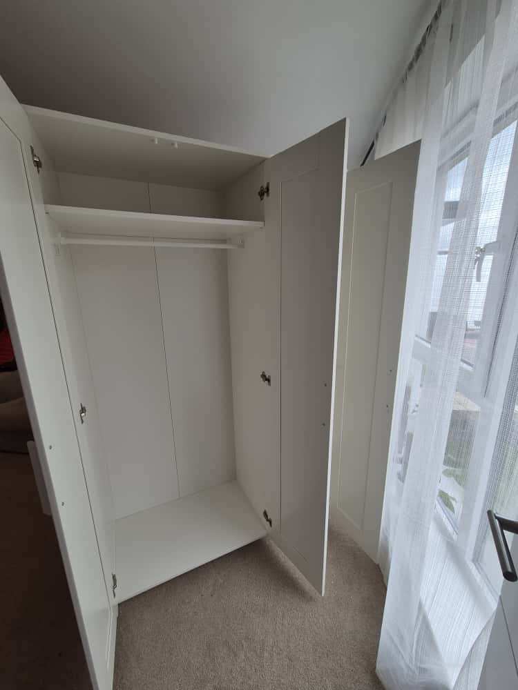 Ikea Brimnes wardrobe white
