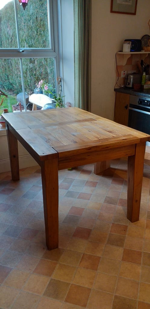 image for Oak dining table (extender) Barker and Stonehouse