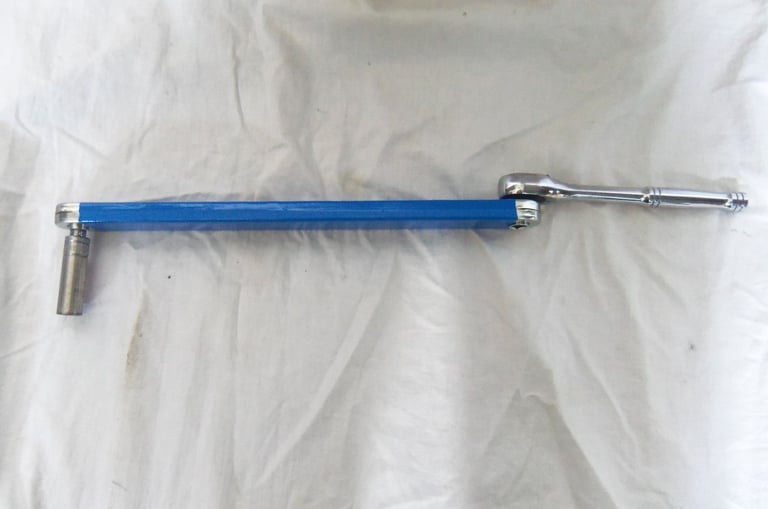 image for SOCKET RATCHET WRENCH OFFSET EXTENSION  EXTENDER DRIVER + 4 ADAPTERS RATCHET DRIVE