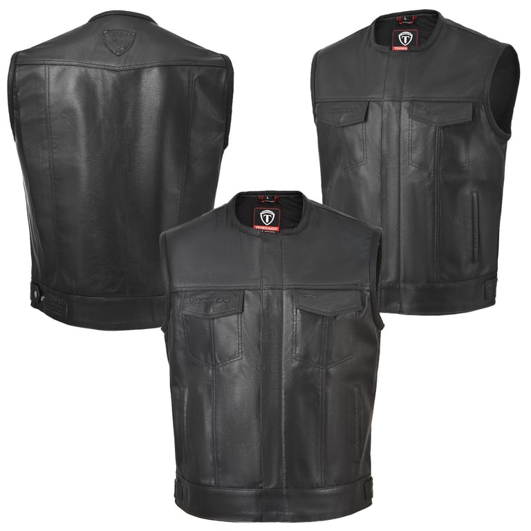 leather waistcoat 