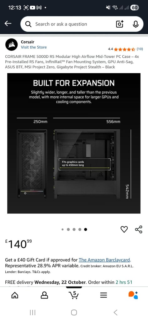 Corsair FRAME 5000D RS 