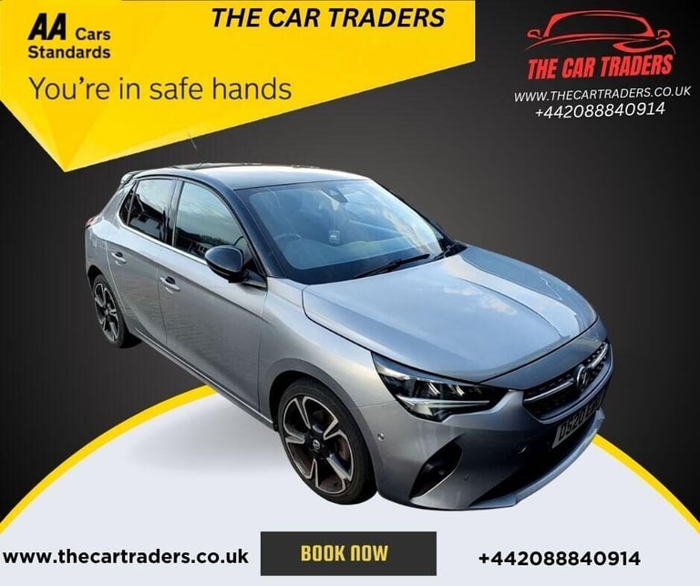 2020 Vauxhall Corsa 1.2 Turbo Elite Nav Premium Hatchback 5dr Petrol Auto Euro 6 (s/s) (100 ps) H...