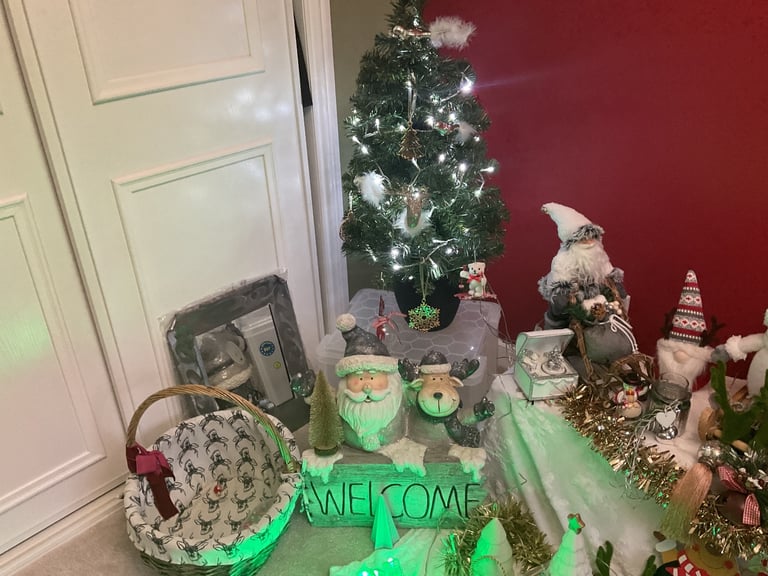 Large bundle Christmas decorations 