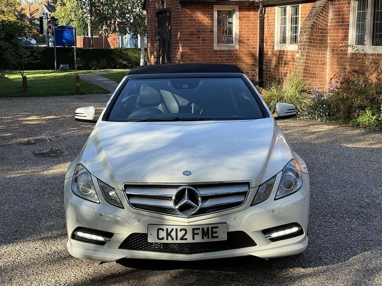2012 Mercedes-Benz E Class 2.1 E220 CDI BlueEfficiency Sport Cabriolet 2dr Diesel G-Tronic+ Euro ...