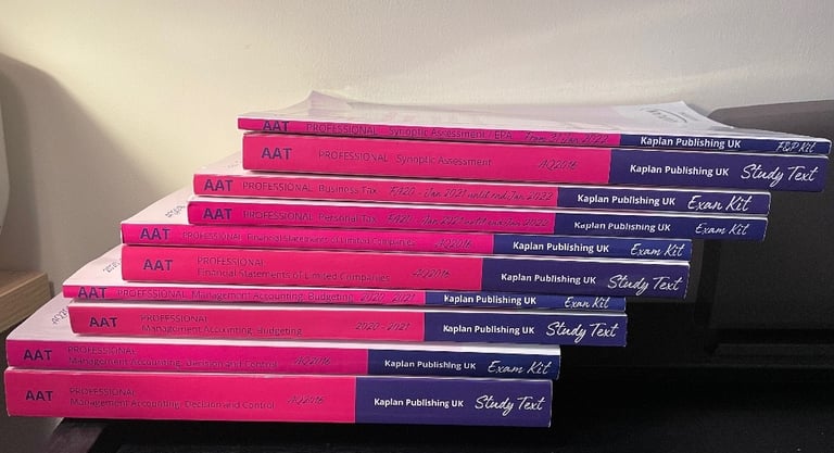 AAT Level4 Professional Diploma (2016) 10books