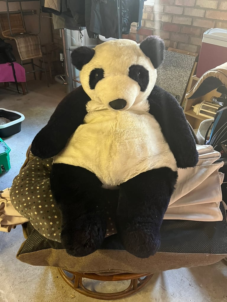 Soft toy panda bear 