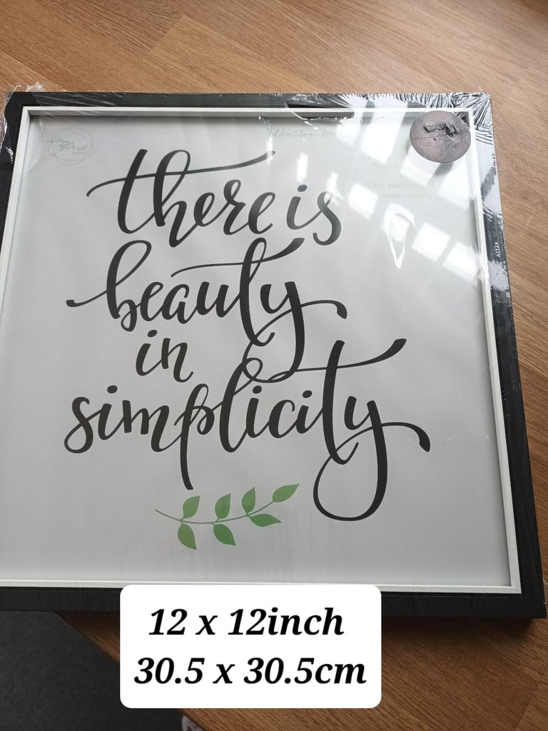Assorted size photo frames