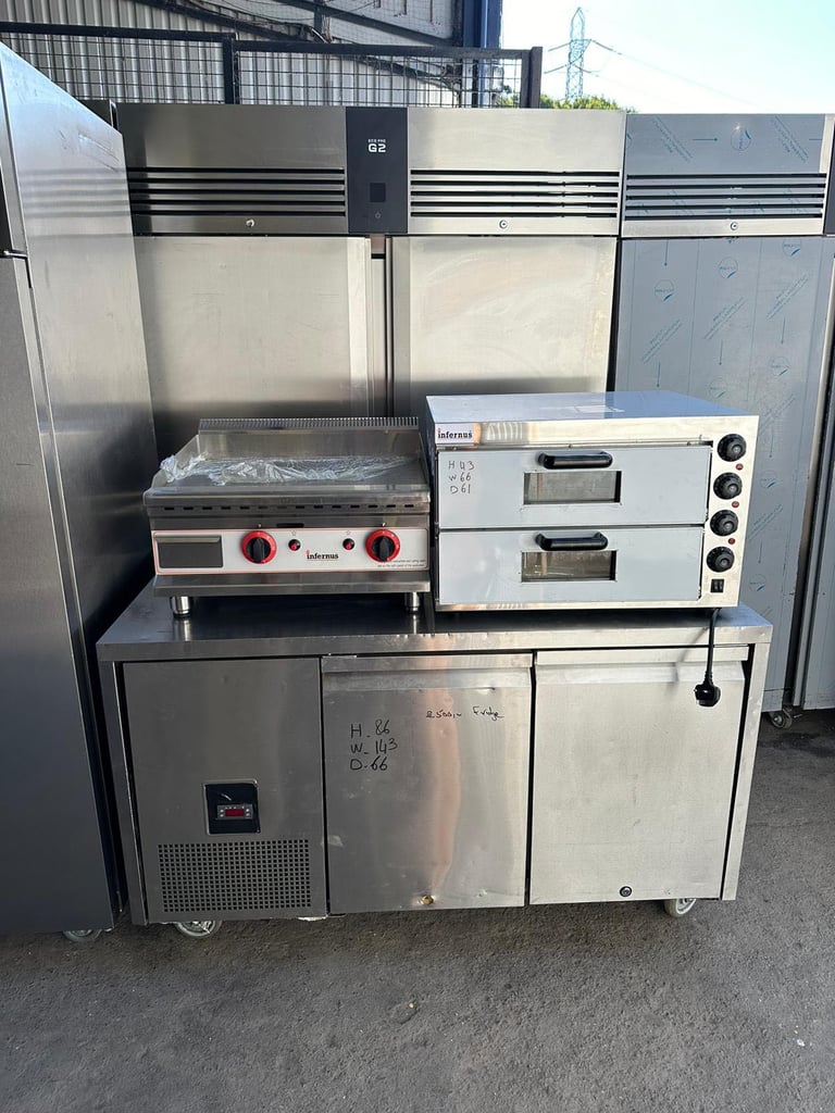 Commercial fridges freezers chiller pizza foster Williams 