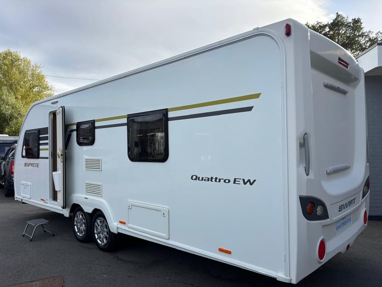 2016 SPRITE QUATTRO EW, 6 BERTH CARAVAN WITH L-SHAPED LOUNGE ...........NOW SOLD
