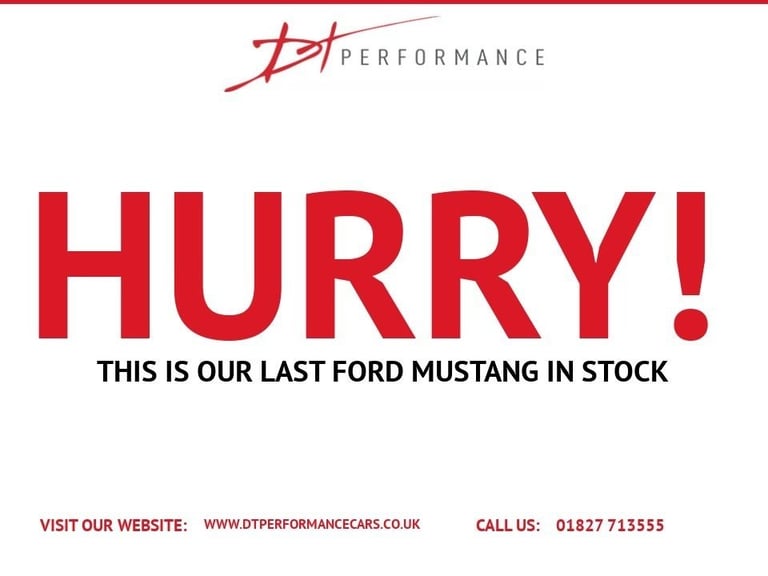 2016 16 FORD MUSTANG 5.0 V8 GT FASTBACK 2DR PETROL MANUAL EURO 6 (416 BHP)