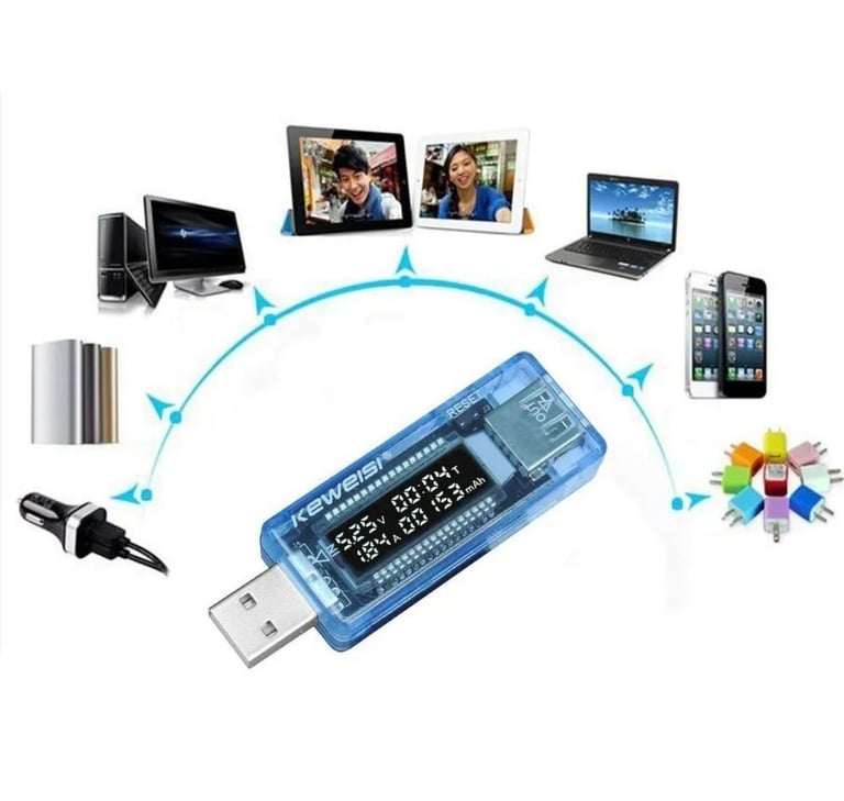 LCD USB Detector USB Volt Current Voltage Doctor Charger Capacity Pow