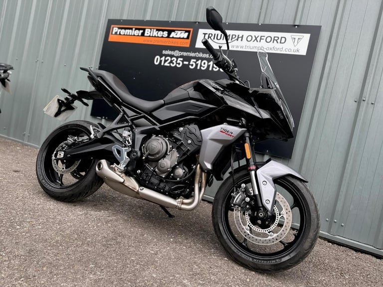STUNNING LOW MILEAGE 2024/74 TRIUMPH TIGER 660 SPORT MOTORCYCLE 