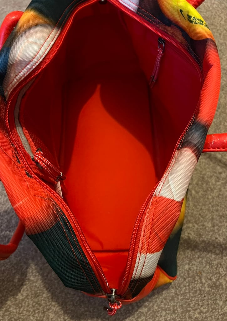 Vintage Nike Heritage ‘76 Print Gym Football Holdall Bag