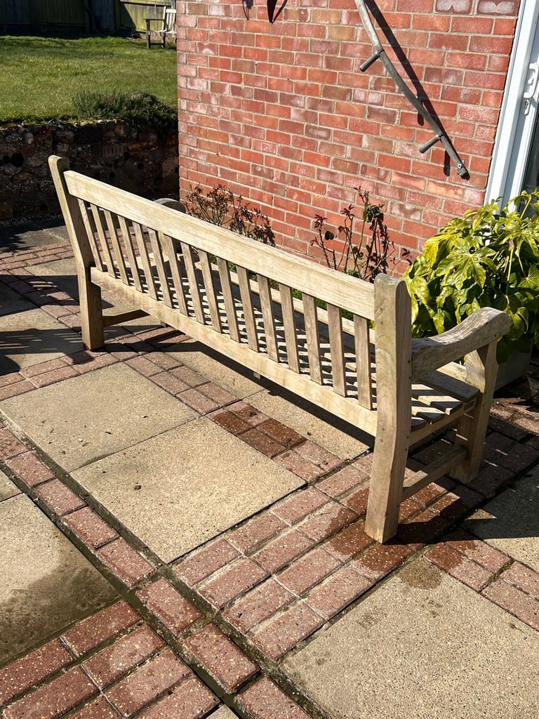 Barlow Tyrie 'Rothesay' Heavy Teak 180cm/6ft Garden Bench