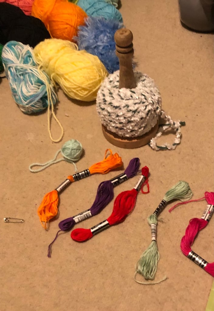 Over 30 Mixed New and Used Crochet Yarns