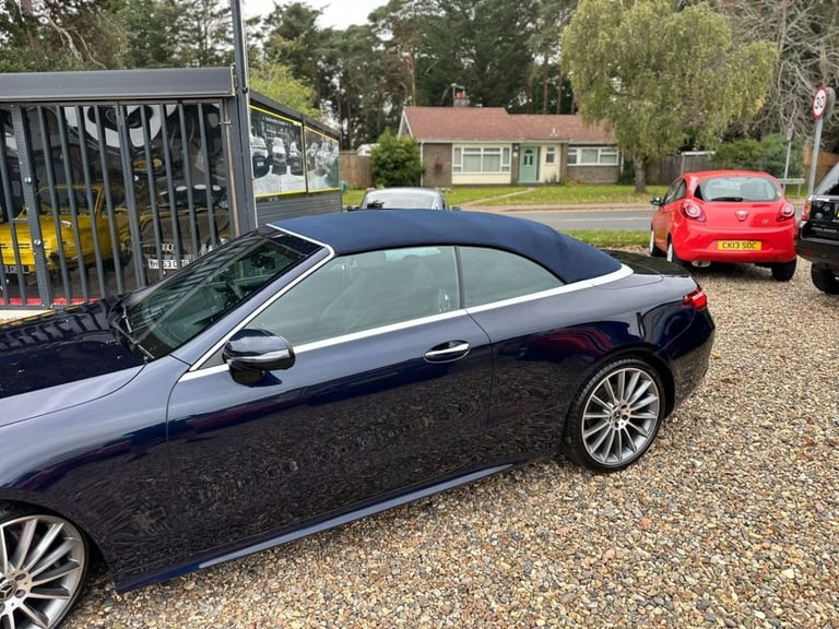 2019 Mercedes-Benz E-Class E220d AMG Line 2dr 9G-Tronic CONVERTIBLE DIESEL Automatic