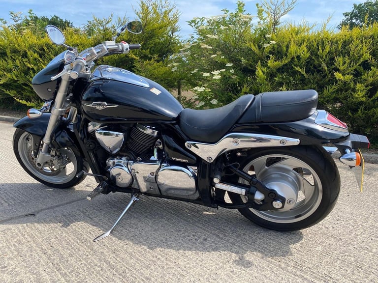 2012 12 SUZUKI VZ 1500 L0 INTRDUER VZ1500 BLACK CUSTOM CRUISER BOULEVARD NEW MOT