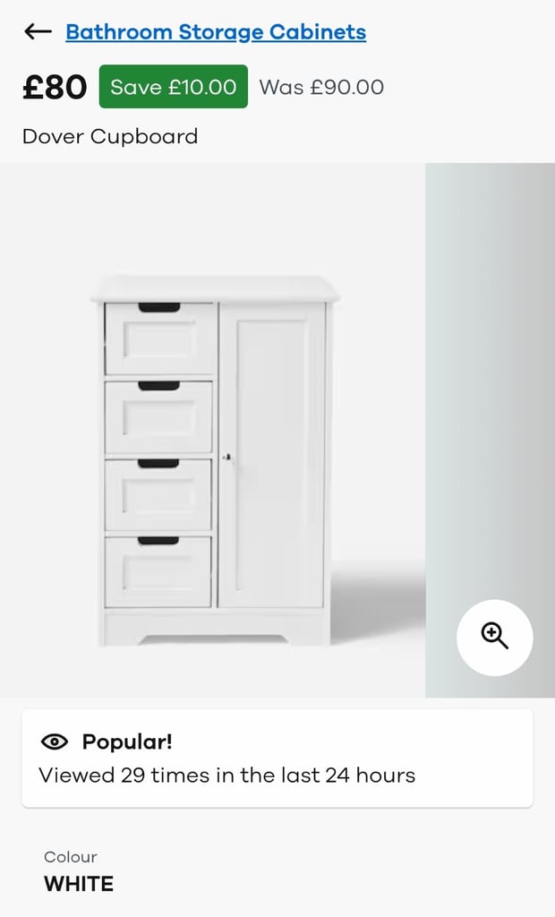 image for Bathroom cabinet tongue and groove design