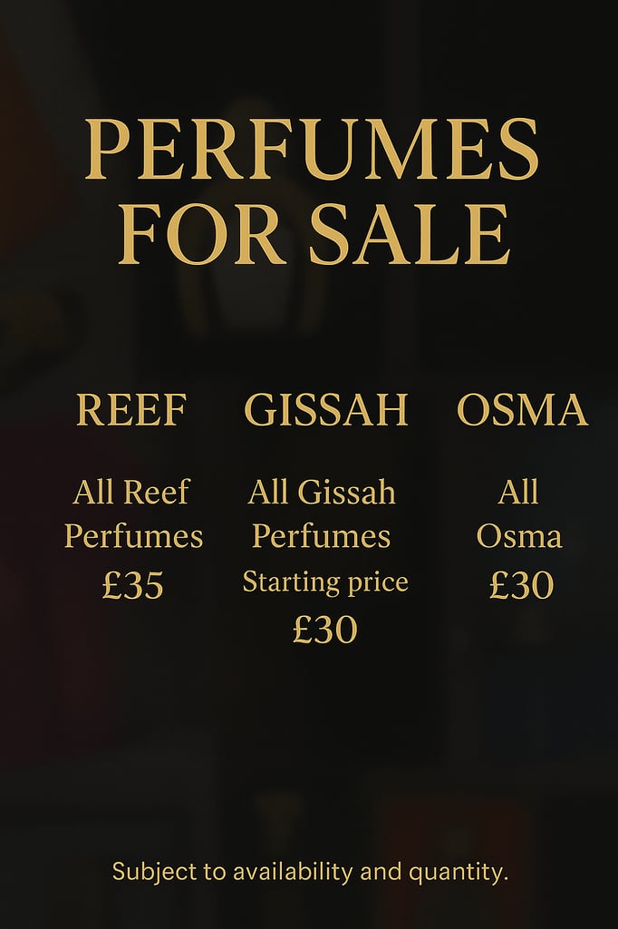 Gissah, Reef, Osma Perfumes