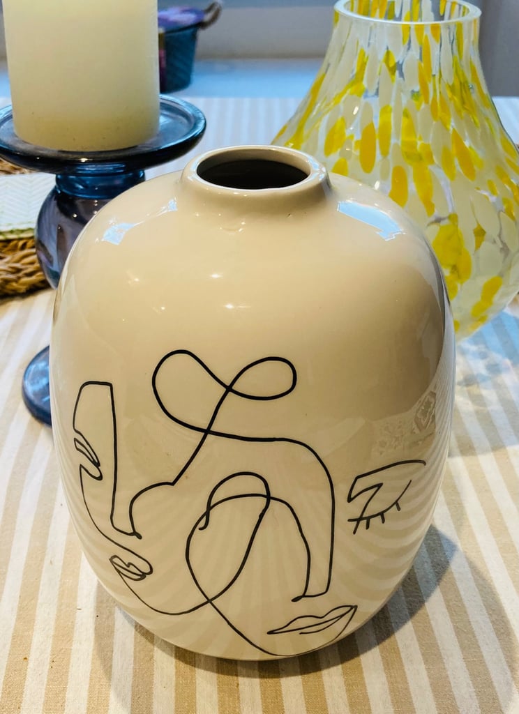 image for Ceramic Face Vase